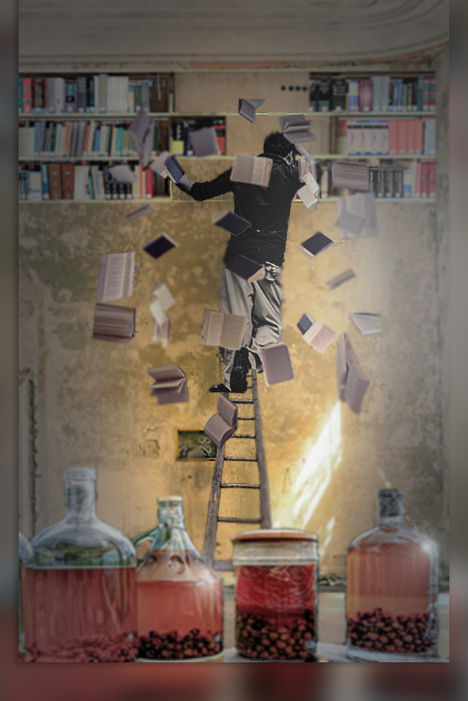 Der geheimnisvolle Professor | Niemand erinnert sich, wie lange Professor Wunderlich hier wohnt. Irgendwie war er schon immer da. Es gibt sogar Leute die behaupten, ihren Großeltern wäre er bereits bekannt gewesen. Trotz-dem kennt ihn keiner. Er hat niemals Besuch, selber kommt er auch nur äußerst selten heraus. Wenn doch, dann nur um kurz in den Himmel zu schauen, bevor er wieder nach drinnen ent-schwindet. Der Professor geht nicht einkaufen, hat keinen Lieferservice, noch nicht einmal Post bekommt er. Ein komischer Kauz. Eines steht fest: Seinem Namen macht er alle Ehre. - Realisiert mit Pictrs.com