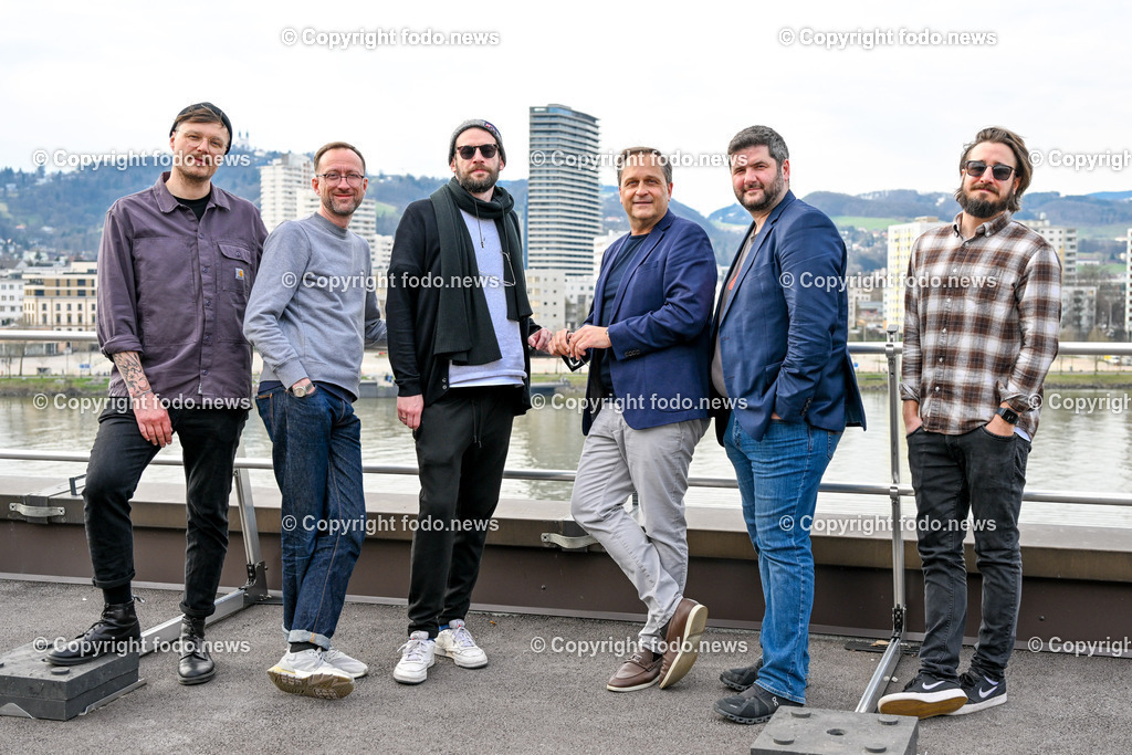 Lido Sounds Festival Linz 2023_ Orgateam_ 23.03.2023-21 | 23.03.2023, Linz, AUT, Brucknerhaus, Donaulaende, im Bild Lido Sounds Festival Linz 2023, Orgateam