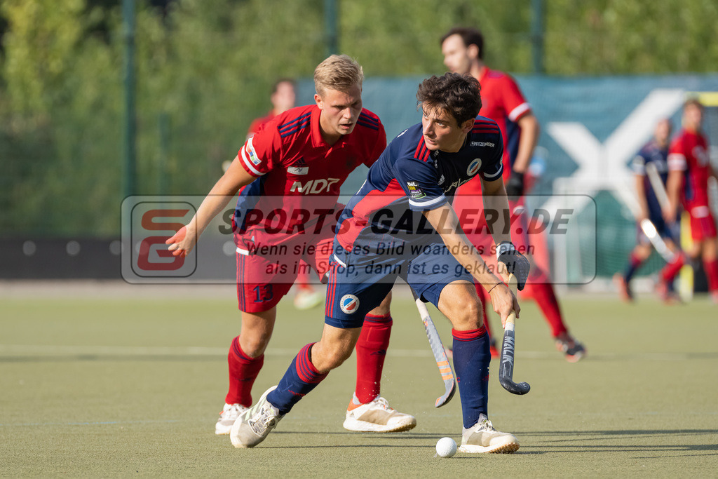 HK_20220903_109780 | 1. Bundesliga Herren Düsseldorfer HC - Mannheimer HC am 3.9.2022 DHC Düsseldorf, Düsseldorf , Holtmanns Jonas ( Düsseldorfer HC #13 )