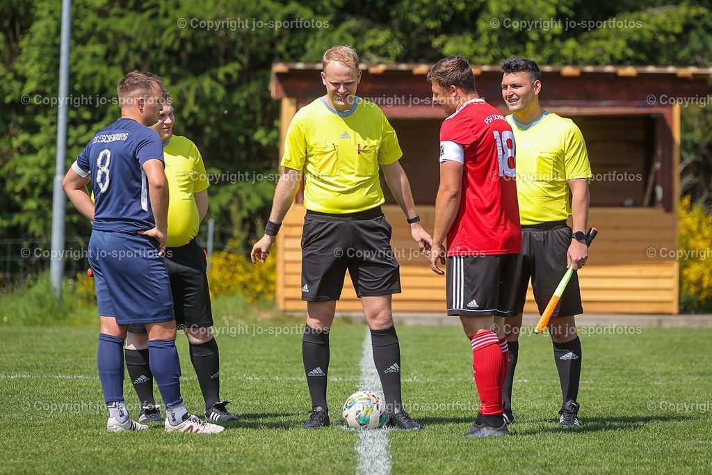 BQ3I1087 | 27.05.2023; Gruppenliga Gi/Mr.; Rasenplatz Eiershausen; SG Eschenburg - FSV Schröck; Ergebnis: 5:1 (2:1)
