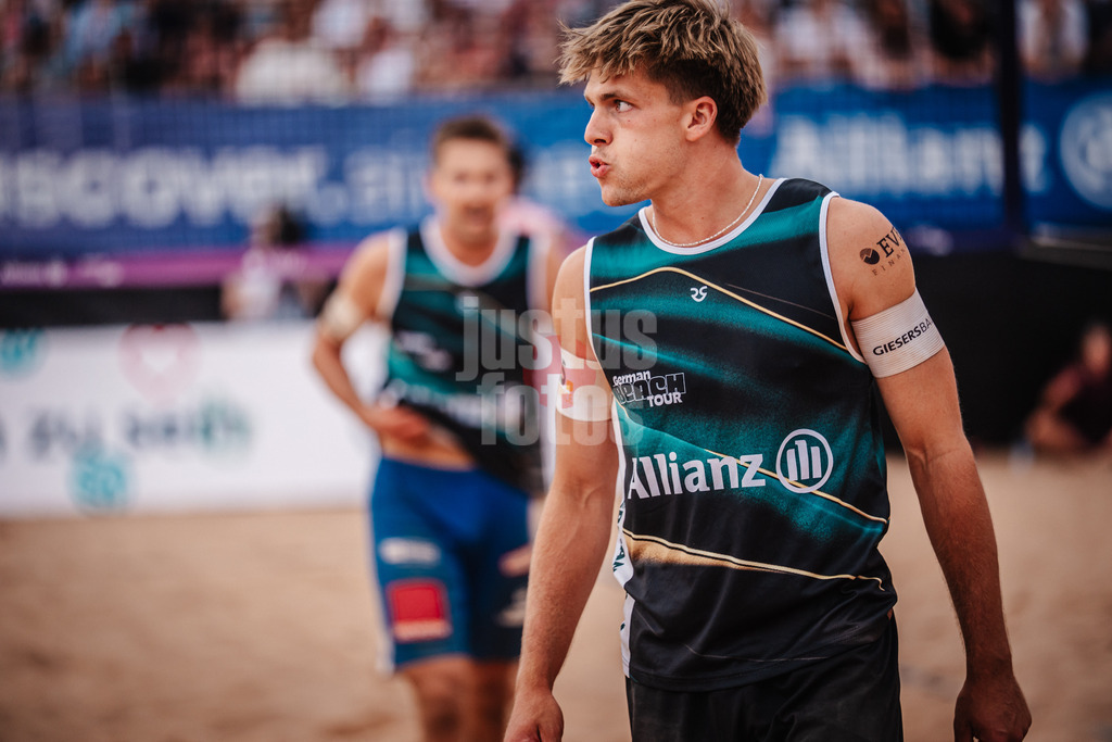 Beachvolleyball | Männer | Allianz German Beach Tour 2025 | Tourstop München | 06.07.2025 | Luis Kubo