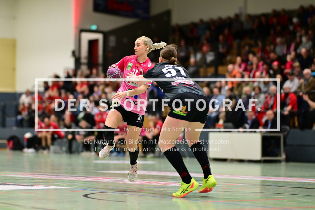 Handball I Frauen I Saison 2024-2025 I 2. HBF I 16. Spieltag I HL Buchholz 08-Rosengarten - SV Union Halle-Neustadt I 072494 | Der Sportfotograf. - Realisiert mit Pictrs.com