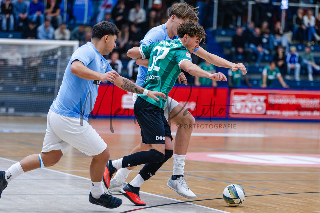47. Stadtmeisterschaften im Hallenfußball 2025, Zwischenrunde, Zwischenrunde | Stadtmeisterschaften im Hallenfußball 2025, Zwischenrunde, Sporthalle Berg Fidel in Münster. Foto: sportfotografie.ms | Markus Paletta - Realisiert mit Pictrs.com