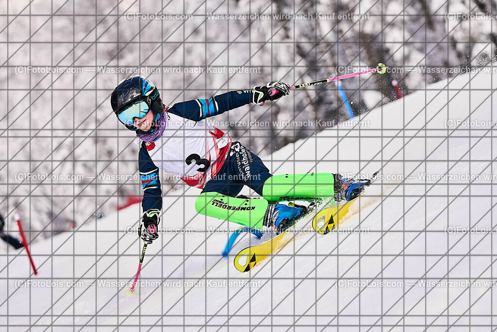 ALP5373_NOe-Kindervergleichskampf_Lugmayr Julia | (C)FotoLois.com, Alois Spandl,  NÖ Kindervergleichskampf, SLALOM, Annaberg-Reidl, So 29. Jänner 2023.