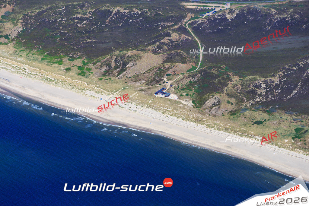 Die Luftbildaufnahme Nord - Sylt wurde 2018 mittels Flugzeug (keine Drohne) erstellt. Perfekte Schärfe und Druck- Auflösung- Garantiert!