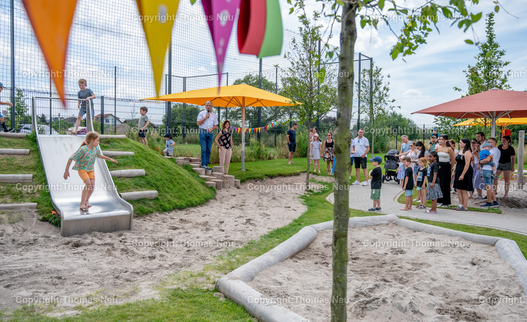 DSC_8656 | ble, 28.06.2024, Einhausen, Kita Erich-KästnerWeg "Naturbande": Sommerfest m. Einweihung des neuen Außengeländes,, Bild: Thomas Neu