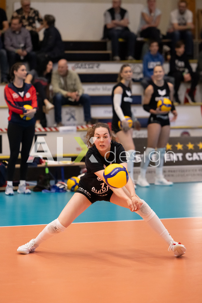 Volleyball I Frauen I Saison 2025-2026 I Volleyball NLA | Women I  Playoffs Finals 2/5 I  VC Kanti Schaffhausen - viteos NUC I  10.04.2026 | 14 Josipa Marković (HR) (VC Kanti Schaffhausen) – Aussen - Realisiert mit Pictrs.com