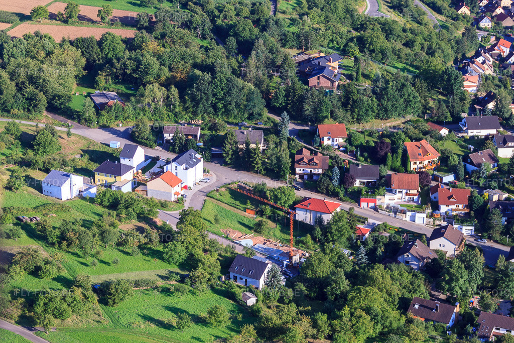 Luftbild: Am Keulebuckel im Ortsteil Ellmendingen in Keltern im Bundesland Baden-Württemberg in Deutschland. Foto: IMG_32506.jpg vom 21.08.2010 durch Werner Riehm/FLY-FOTO.de