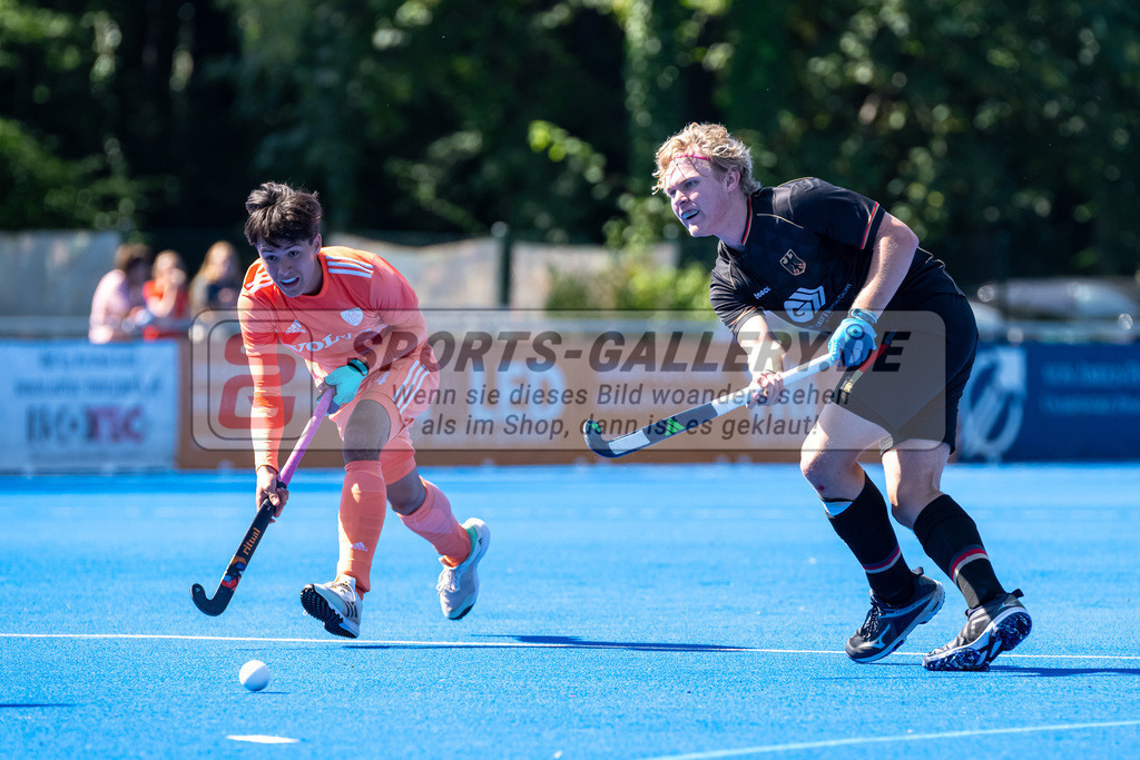 HK_20240628_102456 | MU18 Länderspiel Germany - Niederlande am 28.6.2024 Crefelder HTC, Krefeld ,