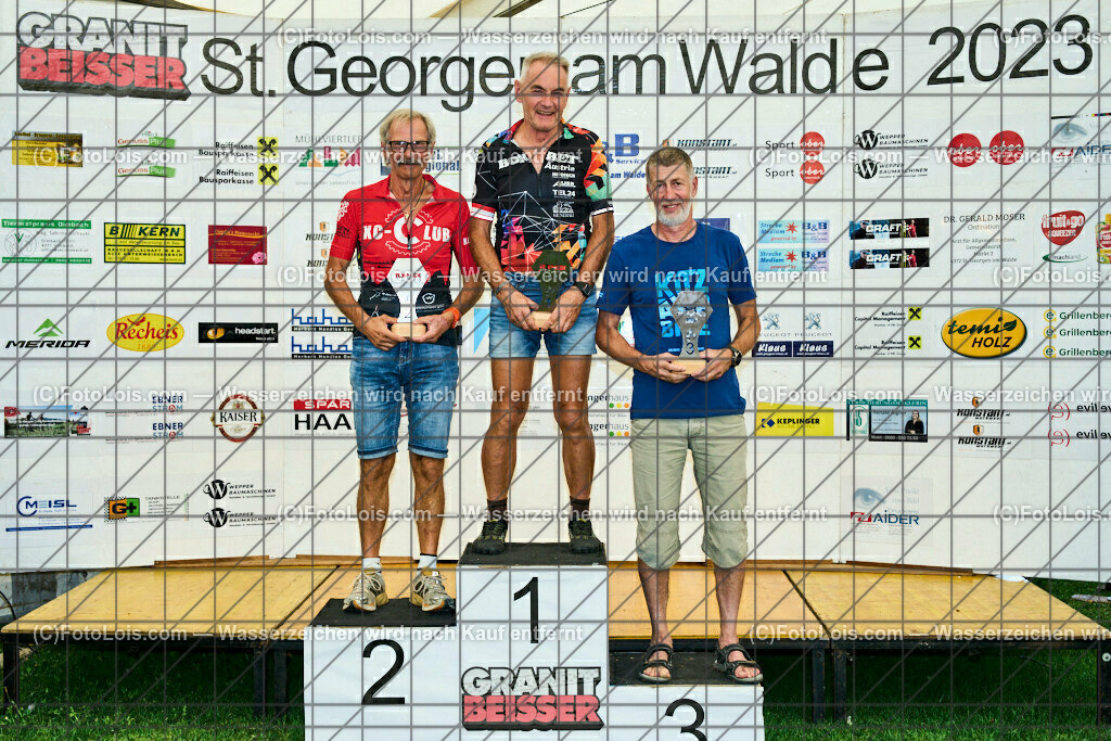 ALP8110_XXIX_GRANITBEISSER_Siegerehrung | (C)FotoLois.com, Alois Spandl, 29. GRANITBEISSER - Mountainbike-Marathon in St. Georgen am Walde, Start/Ziel/Siegerehrung, Sa 2. September 2023.