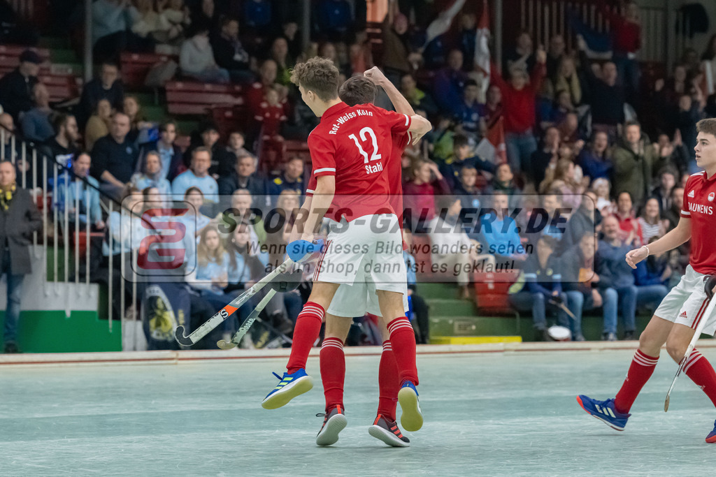 HK_20230305_105983 | Deutsche Meisterschaft MU16 1/2 Finale Rot-Weiss Köln - Zehlend. Wespen am 5.3.2023 RWK, Köln ,