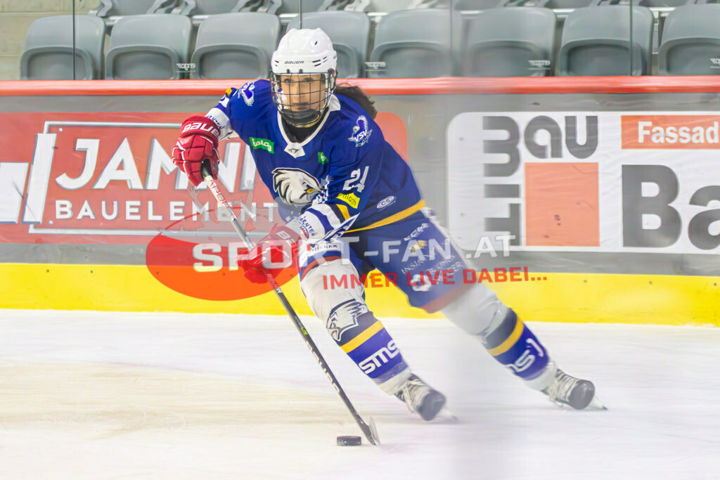Eishockey DEBL 2023/24 | Eishockey DEBL 2023/24, KAC Frauen - Villach Lady Hawks am 27.09.2023 in Klagenfurt (Heidi Horten Arena), Austria, (Photo by Ernst Krawagner sport-fan.at) - Realisiert mit Pictrs.com