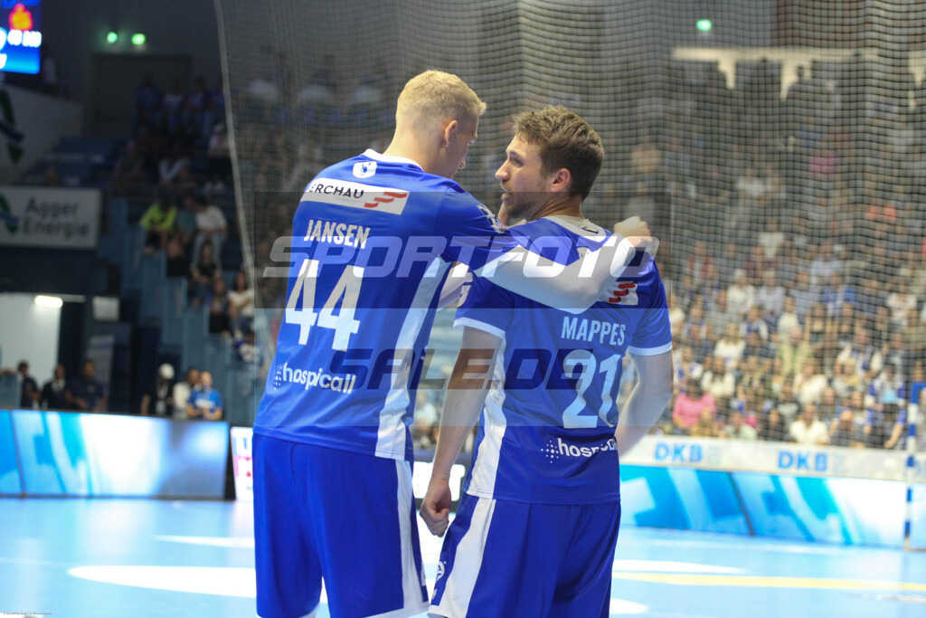 VFL Gummersbach - TBV Lemgo-Lippe | Tom Jansen und Dominik Mappes - © Sportfoto-Sale (MK) - Realisiert mit Pictrs.com