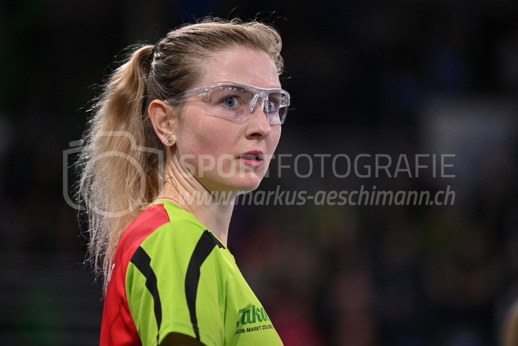 Kloten-Dietlikon Jets vs Skorpion Emmental Zollbrück - 15. April 2023 | 15.04.2023, Kloten, stimo arena, Swiss Unihockey Superfinal Frauen: Kloten-Dietlikon Jets - UHV Skorpion Emmental, Sonia Brechbuehl (#5 Skorpion Emmental Zollbrueck). - Realisiert mit Pictrs.com
