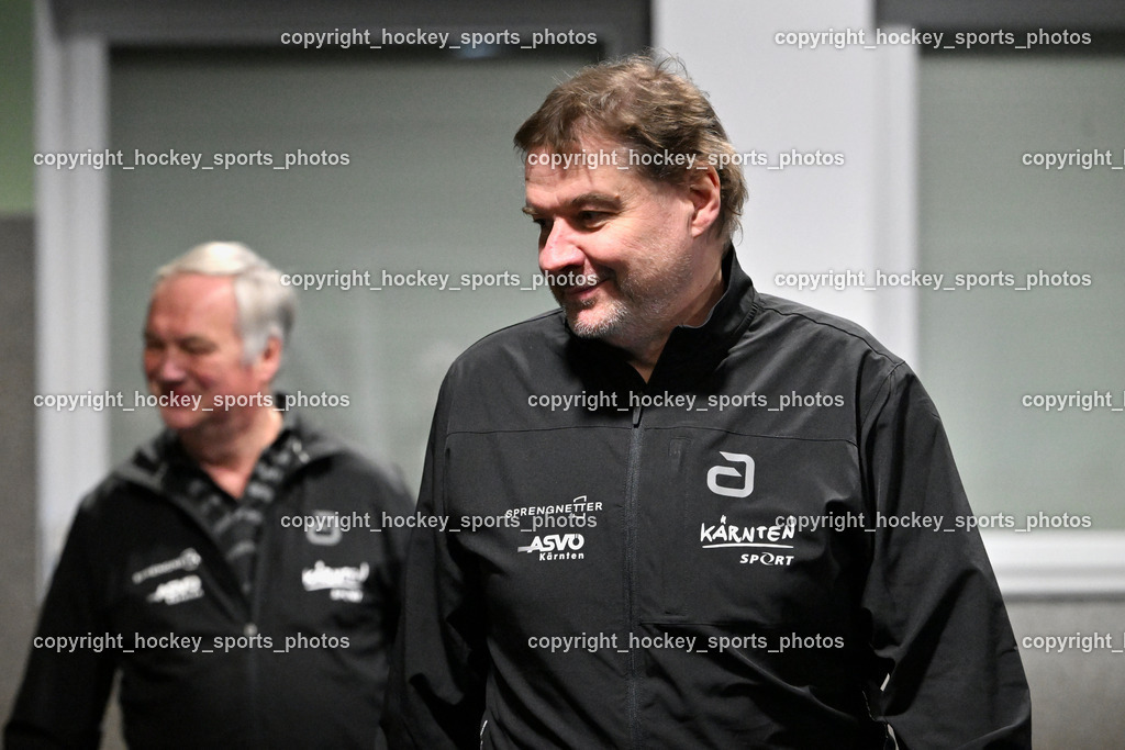 SCO Sprengnetter Bodensdorf vs. SU Sparkasse Kufstein  | Ritzinger Werner SCO Bodensdorf Funktionär, SCO Sprengnetter Bodensdorf vs. SU Sparkasse Kufstein , SCO Sprengnetter Bodensdorf vs. SU Sparkasse Kufstein am 08.02.2026 in Bodensdorf (SCO Sportheim), Austria, (Photo by Bernd Stefan)
