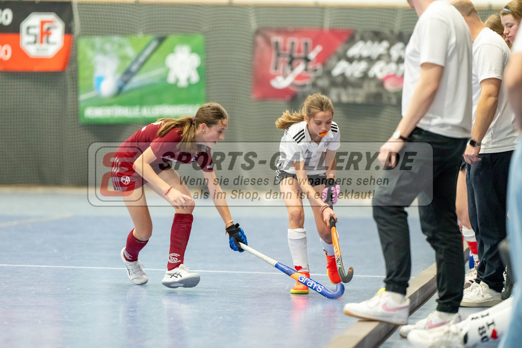 HK_20250223_103031 | Deutsche Meisterschaft wU14 Spiel um Platz 3  am 23.2.2025 Düsseldorfer HC, Düsseldorf