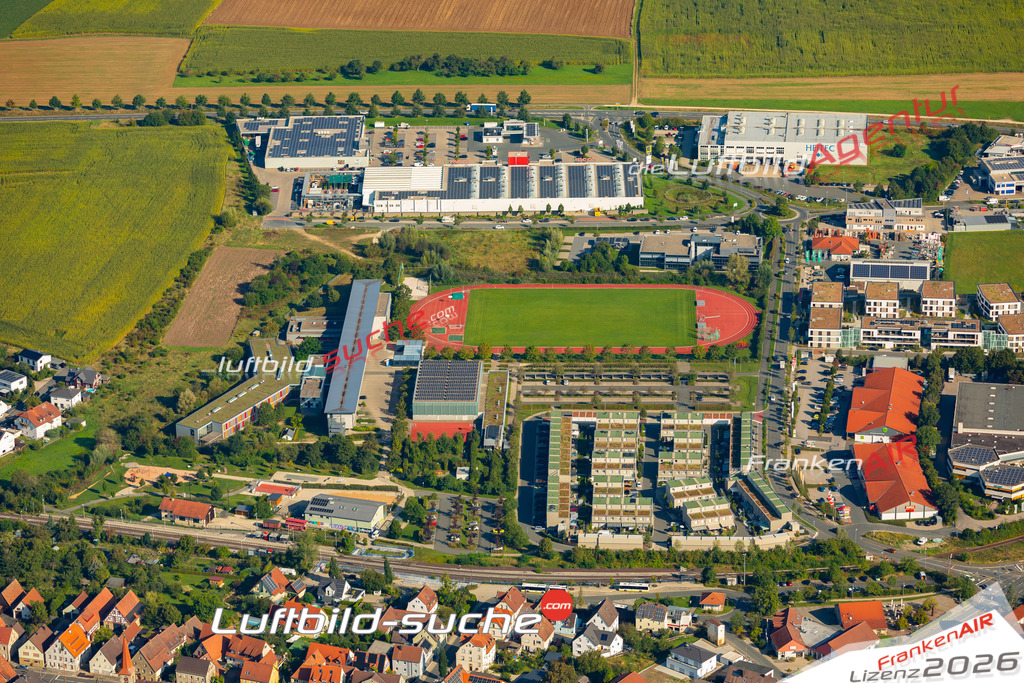 Das Luftbild zeigt : Eschenau Eckental - Die Luftaufnahme wurde 2024 vom UL-Flugzeug aus erstellt ( keine Drohne ) - Hochauflösende Luftaufnahme - Für grossformatige Ausdrucke geeignet. Die Geschenkidee !Mit Lizenz und Bildrechte bestellbar
