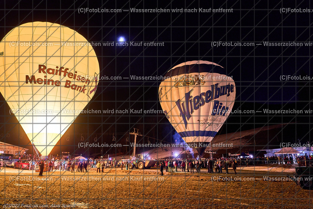 ALP0306_Nacht der Ballone_Lackenhof | (C)FotoLois.com, Alois Spandl, 'Nacht der Ballone' des Ballonclub ÖTSCHERLAND in Lackenhof/Weitental, gemeinsame Veranstaltung mit Tourismusverband ÖTSCHER, Mi 28. Dezember 2022.