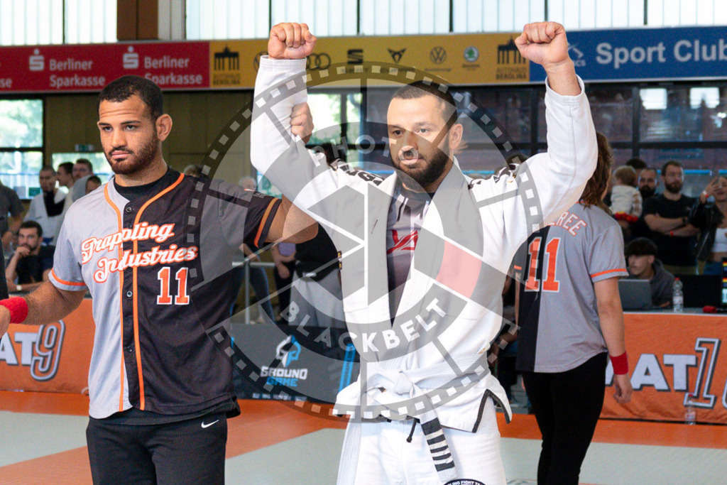20240915PBB2637 | Athletes compete during the Grappling Industries’ grappling and Brazilian jiu-jitsu competition in Berlin, on September 15, 2024.