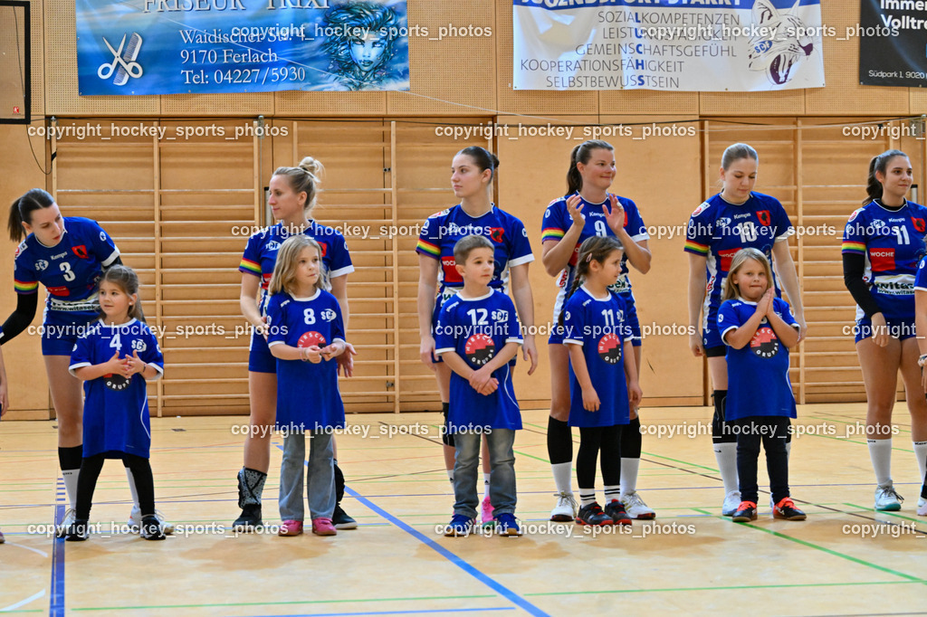 SC Ferlach Damen vs. Hypo Niederösterreich 18.11.2023 | #8 FRITZ Katharina, #3 BUCHBAUER Anna-Maria, #77 Jesenko Hannah, #7 ROSICKY Hanna, #9 WUTTE Anna Maria, #10 MARKSTEINER Viktoria, #11 ARZTMANN Nina