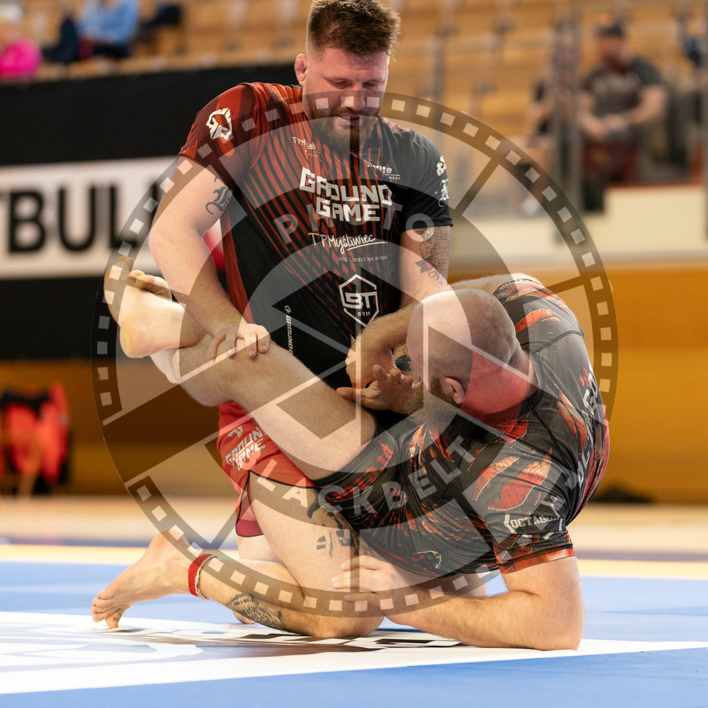 20240316PBB1619 | Athletes compete during the ADCC Eastern European Open grappling Competition in Poznan, Poland, on March 16, 2024.