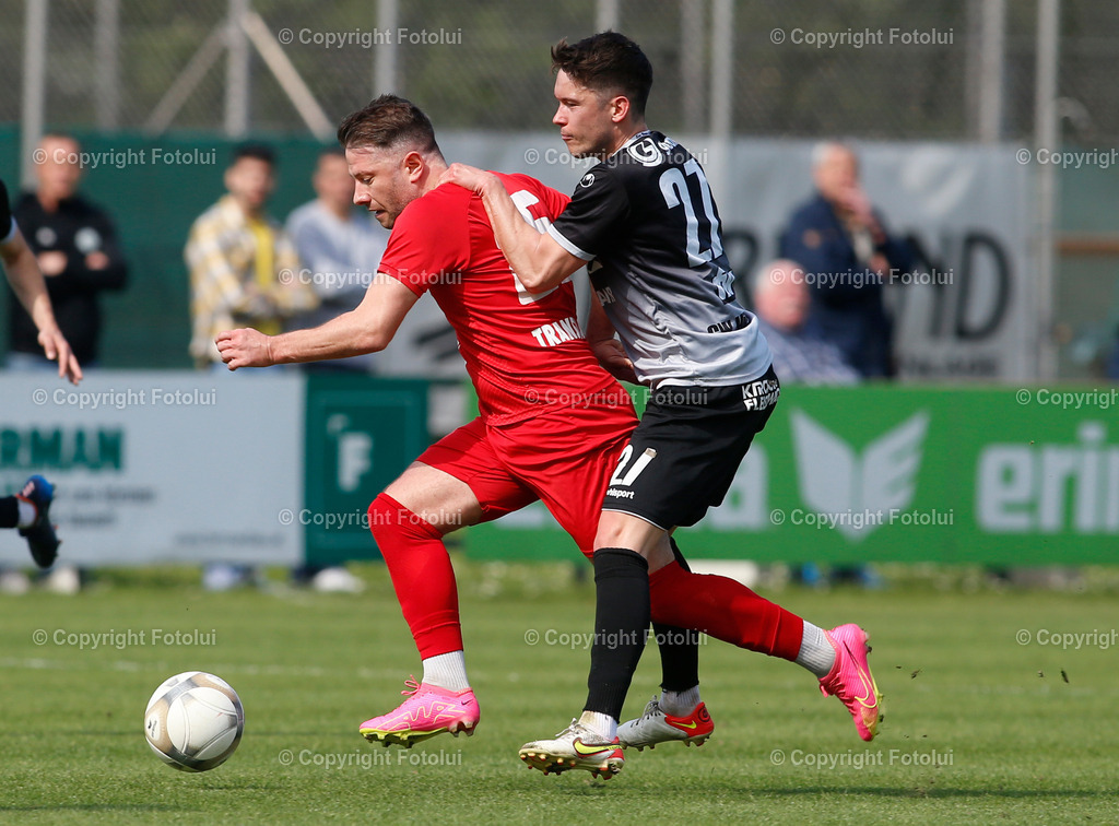 A_LUI_130523_36 | SPORT,FUSSBALL, LT1 OOE LIGA ASKOE OEDT-SV GW MICHELDORF 13.05.2023 IM BILD: MANUEL SCHMIDL (OEDT) UND KEVIN BRANDSTAETTER (MICHELDORF) FOTO:FOTOLUI