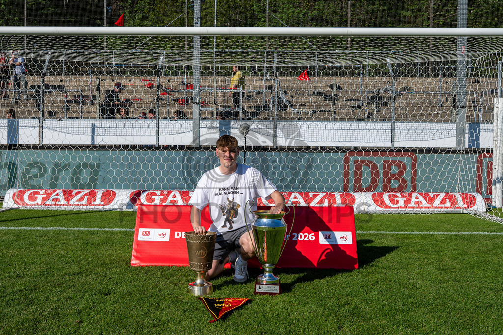 Stuttgarter Kickers vs. SG Sonnenhof Großaspach, Fussball, WFV-Pokal, Finale, 23.05.2026 | Philip Ziegler,Stuttgarter Kickers vs. SG Sonnenhof Großaspach, Fussball, WFV-Pokal, Finale, 23.05.2026