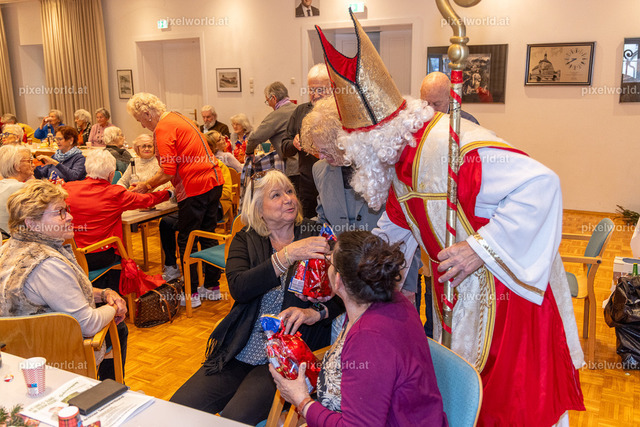 Der Nikolaus beim Seniorenbund | Bildershop von pixelworld.at - Realisiert mit Pictrs.com