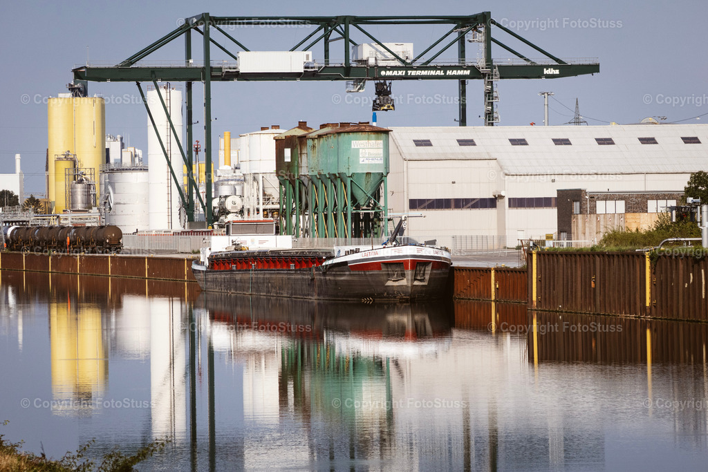 Hafen von Hamm  | Der Hafen von Hamm Westfalen am Datteln-Hamm-Kanal - Realisiert mit Pictrs.com