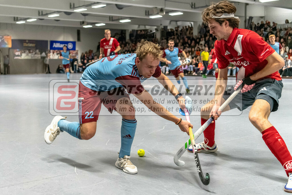 SM_20240105-D85_6627 | 1.Bundesliga Hallenhockey  (M) DCadA - UHC / 8:7 (1:4)
