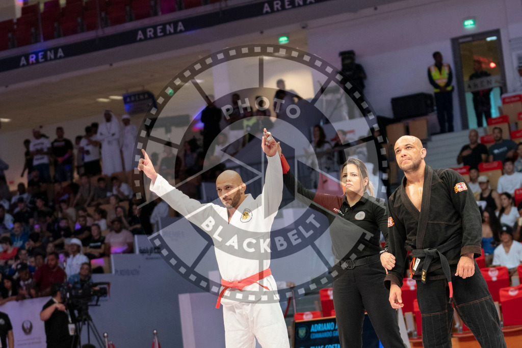 20231106PBB0800 | Fighters compete during the AJP World Master Championship in the Mubadala Arena in Abu Dhabi, Arab United Emirates, on November 6, 2023.