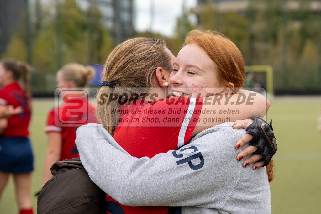 SFE_20231022_0192 | Deutsche Meisterschaft Weibliche U16 Finale Uhlenhorst Mülheim - Düsseldorfer HC am 22.10.2023 in Köln (Düsseldorfer Hockeyclub 1905 e.V.), Photo: Stephan Fehrmann 2023 (Sports-Gallery)