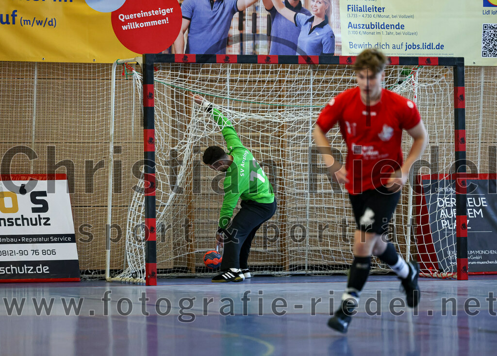 2022-12-17_013_SV_Anzing_gegen_TSV_Simbach | Anzing, Deutschland, 17.12.2022:
Handball, Bayernliga männliche A-Jugend 2022 / 2023, 9. Spieltag, SV Anzing gegen TSV Simbach, Endergebnis: 39:30

Torwart Tobias Baumann (SV Anzing, #12)

Foto: Christian Riedel / fotografie-riedel.net