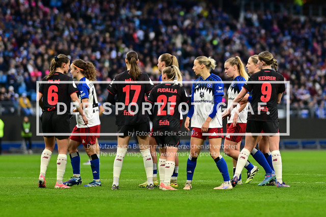 Fußball I Frauen I Saison 2025-2026 I DFB-Pokal I Achtelfinale I Hamburger SV - Bayer 04 Leverkusen I 15559 | Der Sportfotograf. - Realisiert mit Pictrs.com
