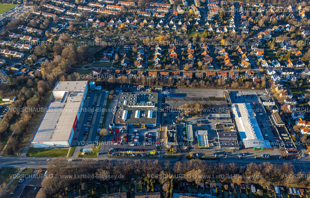 Soest230206283 | Luftbild, Einkaufszentrum Werler Landstraße, Soest, Soester Börde, Nordrhein-Westfalen, Deutschland