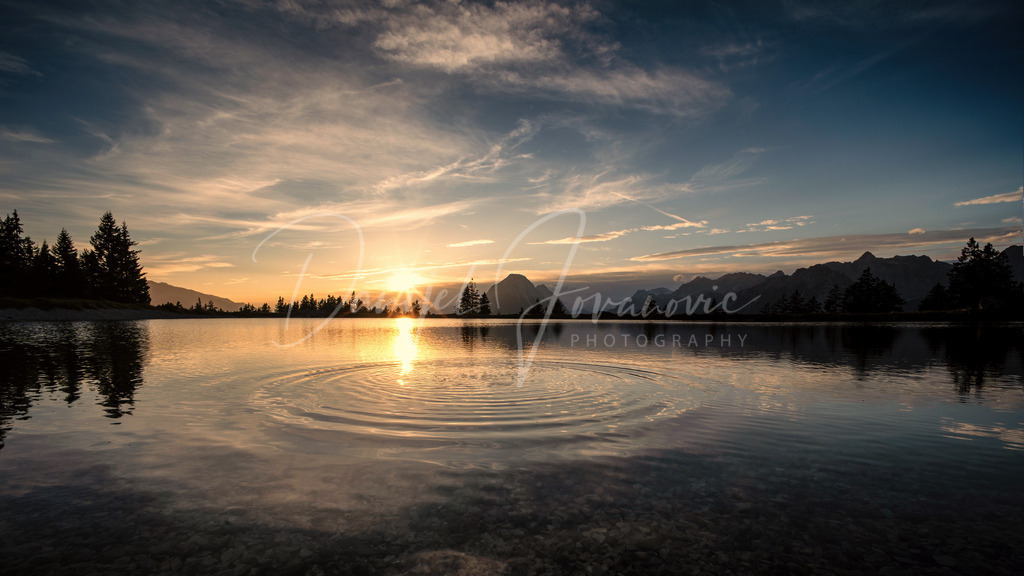 Seefeld | Sonnenuntergang am Kaltwassersee