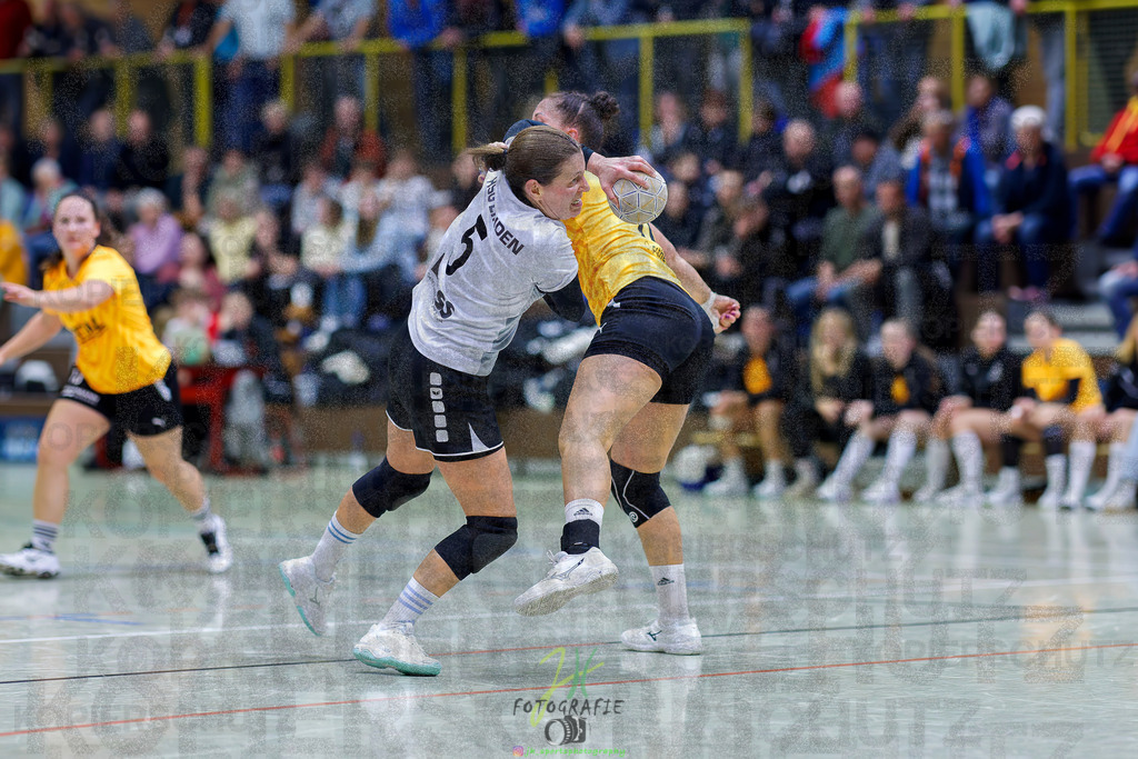 Frauen Oberliga Mitte (HHV); HSG Eibelshausen/Ewersbach - HSG Linden | Frauen Oberliga Mitte (HHV); HSG Eibelshausen/Ewersbach - HSG Linden am 15.11.2025 in Eibelshausen (Holderberghalle)Photo © 2025 - Jörg Heinrich - Realisiert mit Pictrs.com