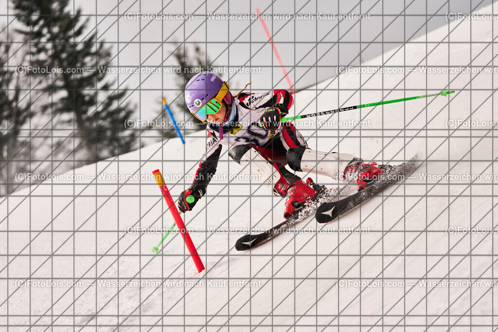 ALP3190_KinderCup-SL_STMK_Strallegg_Wallner Felicia | Raiffeisen KINDERCUP Alpin, SLALOM auf der JogllandStreif in Strallegg am So 23. Februar 2025. Veranstaller: Steirischer Skiverband (5000). Skiunion Strallegg (5197).