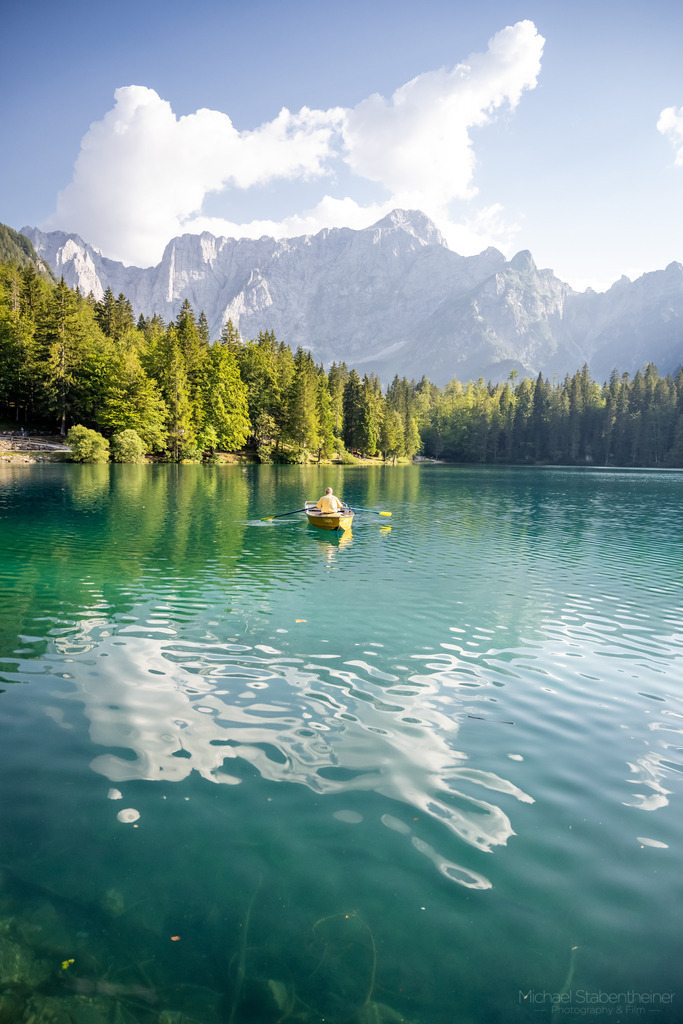 Laghi di Fusine | Sonnenuntergang bei den Laghi di Fusine in Italien