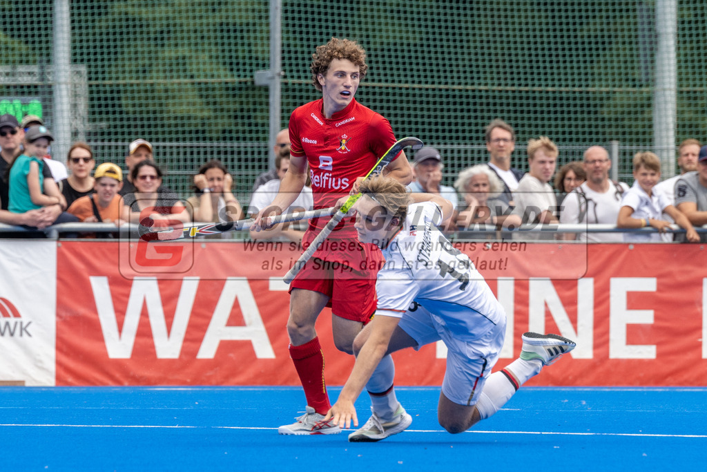 SFE_20230716_0324 | EuroHockey EM U18 Boys Final Belgium vs Germany am 16.07.2023 in Krefeld (Gerd-Wellen-Hockeyanlage), Photo: Stephan Fehrmann 2023 (Sports-Gallery)