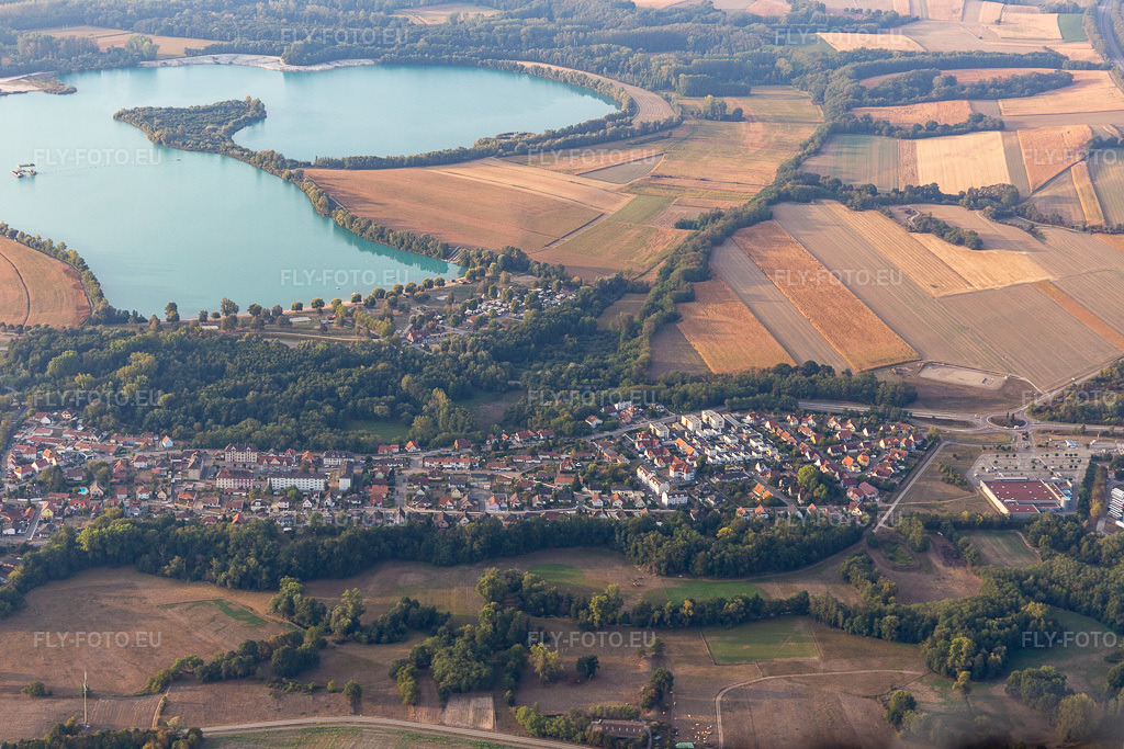 Vue aérienne: Vue de la ville à Lauterbourg dans le département Bas Rhin, France. Photo: IMG_008740.jpg prise le 20/09/2020 par Werner Riehm/FLY-FOTO.euRésolution de l'original: 5472 x 3648 px