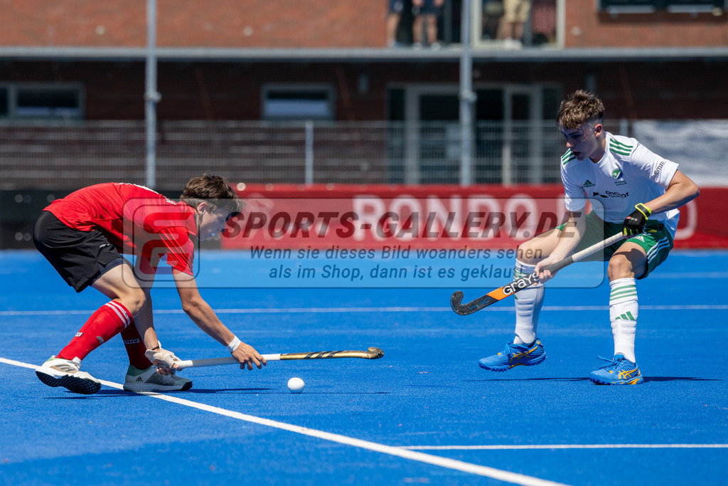 SFE_20230708_0006 | EuroHockey EM U18 Boys Austria vs Ireland am 08.07.2023 in Krefeld (Gerd-Wellen-Hockeyanlage), Photo: Stephan Fehrmann 2023 (Sports-Gallery)