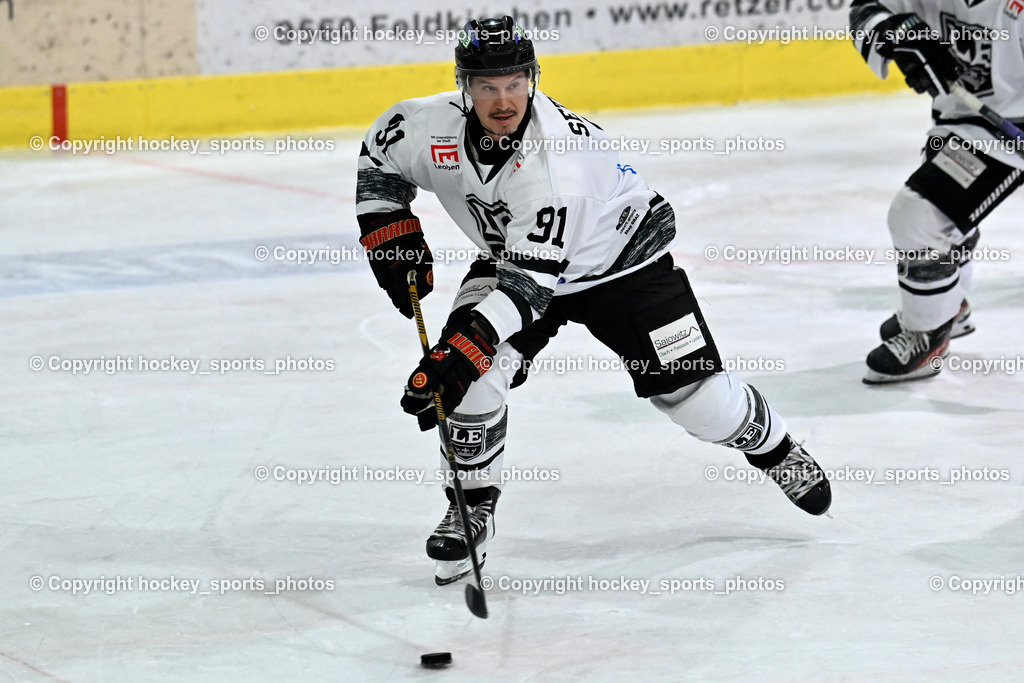 ESC Sparkasse Steindorf vs. LE Kings | #91 Setzinger Oliver LE Kings, ESC Sparkasse Steindorf vs. LE Kings, ESC Sparkasse Steindorf vs. LE Kings am 01.11.2025 in Steindorf (Ossiachersee Halle), Austria, (Photo by Bernd Stefan)