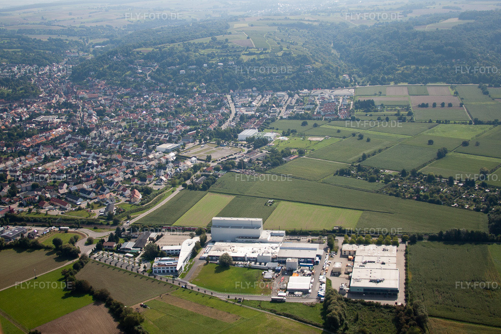 Luftbild: Werksgelände des Chemieproduzenten KLEBCHEMIE M. G. Becker GmbH & Co. KG in Weingarten im Bundesland Baden-Württemberg in Deutschland. Foto: IMG_33427.jpg vom 05.09.2010 durch Werner Riehm/FLY-FOTO.de