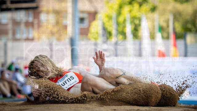Multisport Event; Ratingen, 28.06.2026 | RATINGEN, GERMANY - JUNE 28, 2026 : Célia Perron (FRA / France) competing in the heptathlon’s long jump during the Multisport Event at Stadion Ratingen on June 28, 2026 in Ratingen, Germany.