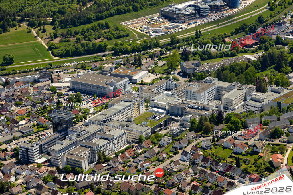 Luftaufnahme von Oberkochen - Die Luftaufnahme wurde 2025 vom UL-Flugzeug heraus erstellt ( keine Drohne ) - Hochauflösende Luftaufnahme - für professionelle Ausdrucke geeignet. Die Geschenkidee !Mit Lizenz und Bildrechte bestellbar