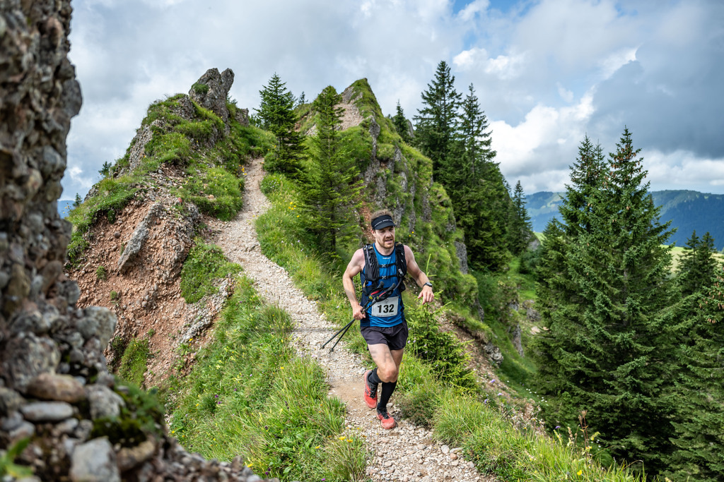 35. Gebirgsmarathon | 35. Gebirgsmarathon 2024 am 03.08.2024 in Immenstadt. Einer der anspruchsvollsten​und ältesten Bergläufe​Deutschlands im Naturpark Nagelfluhkette!(Foto: Dominik Berchtold/www.dberchtold.com)Instagram: @d_berchtold_foto 