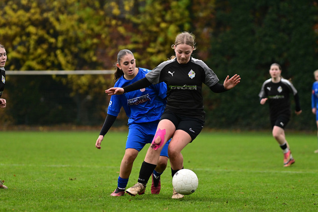 Fußball I Juniorinnen I Saison 2025-2026 I Niedersachsenpokal I Viertelfinale I JFV A-O-B-H-H - FC Rosengarten I 34361 | Der Sportfotograf. - Realisiert mit Pictrs.com
