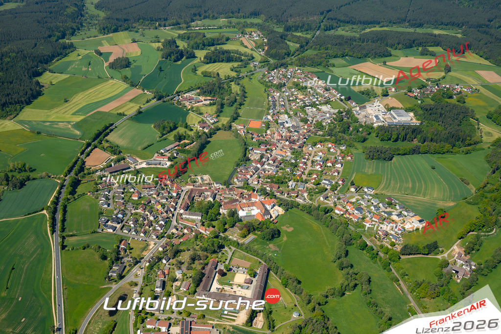 Luftbild Vs Google Maps  Michelfeld  Auerbach in der Oberpfalz -Das Luftbild wurde 2025 vom UL-Flugzeug heraus erstellt ( keine Drohne ) - Hochauflösende Luftaufnahme -Nicht vergleichbar mit Google Maps oder Satelittenbilder- Die Geschenkidee !Mit Lizenz und Bildrechte bestellbar