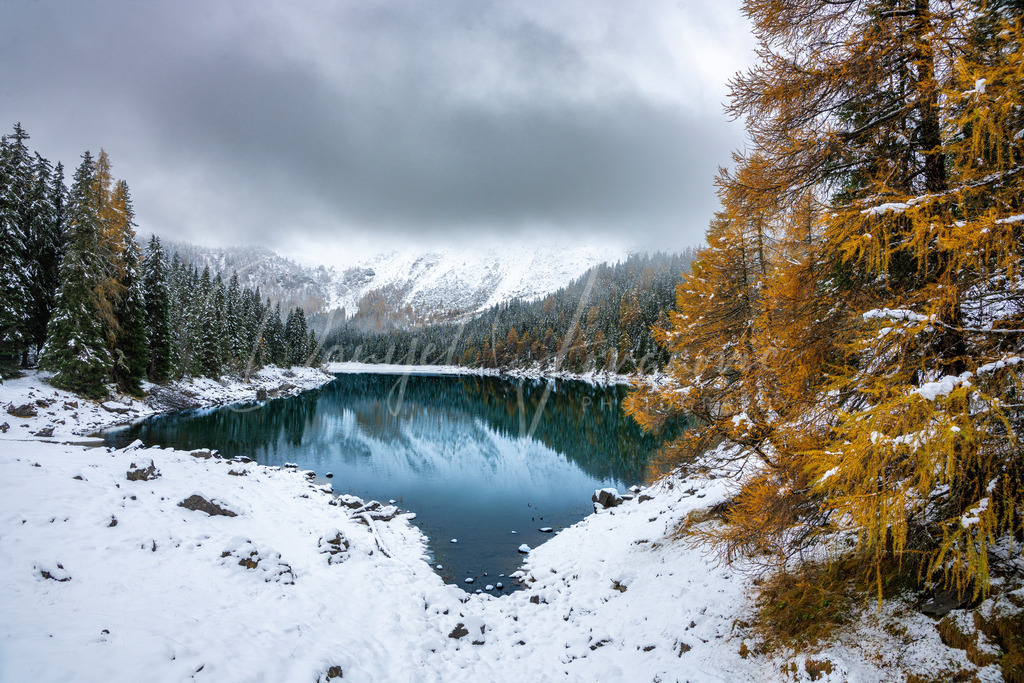 Obernberger See | Herbst trifft Winter